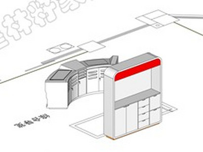  银行营业厅模拟场景1